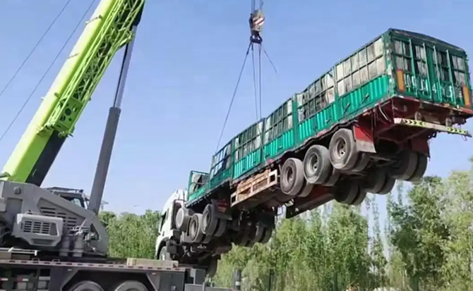 昌江区道路脱困救援案例